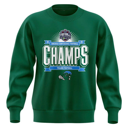 2025 limited edition sweatshirt Tulane Football Champions