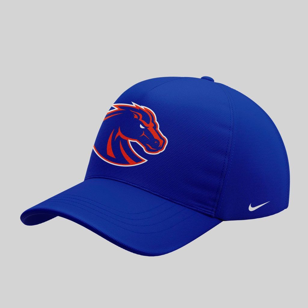 2025 Limited edition Boise State Broncos football hoodie in The Blue and Idaho state