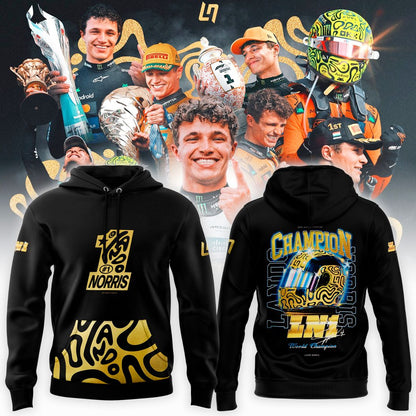 Limited Edition 2025 Lando Norris World Champions Combo Hoodie