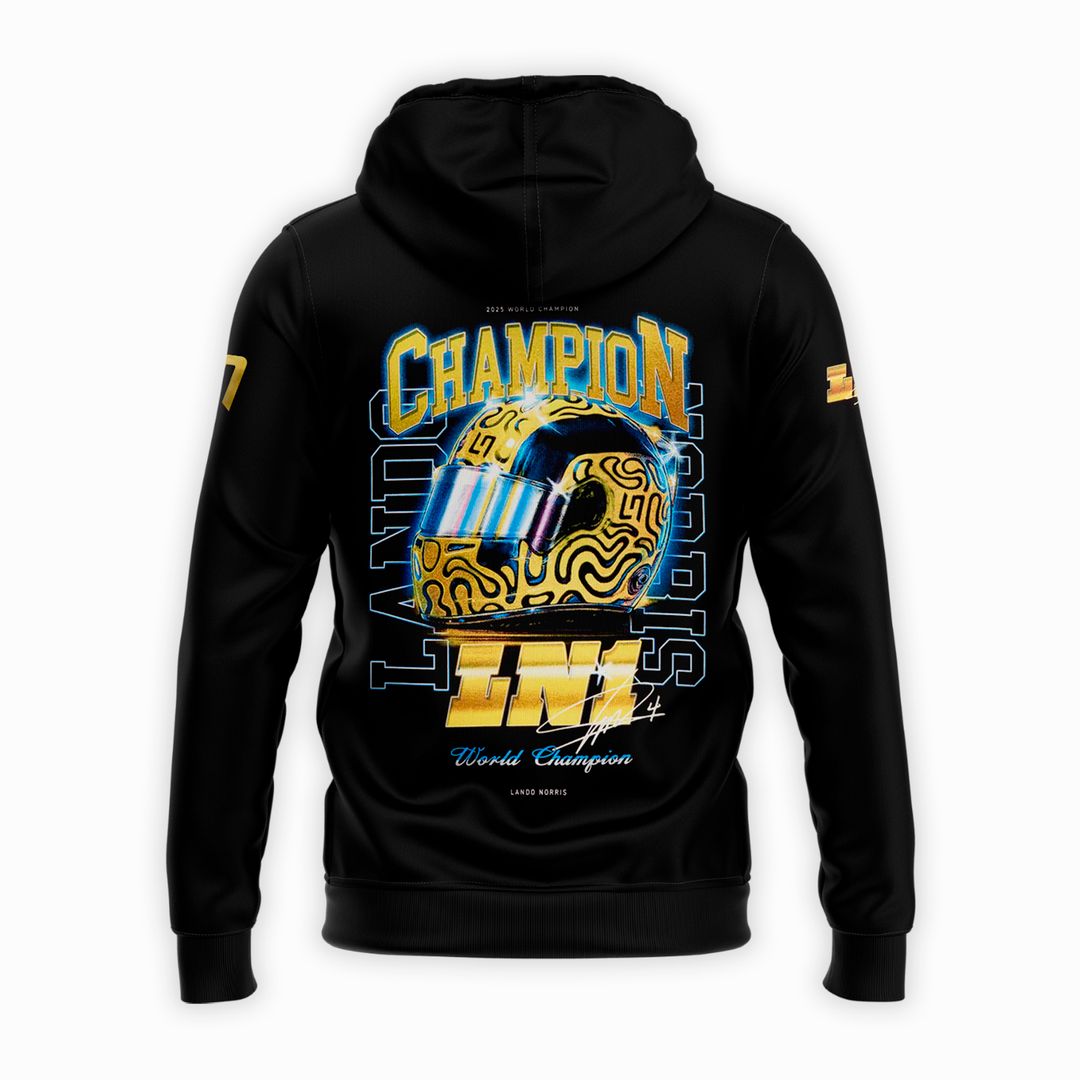 Limited Edition 2025 Lando Norris World Champions Combo Hoodie