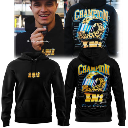Limited Edition 2025 Lando Norris World Champions Combo Hoodie