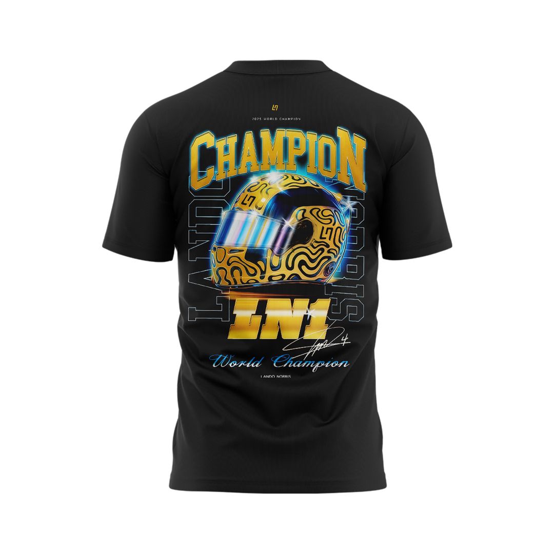 Limited Edition 2025 Lando Norris World Champions Combo T-Shirt