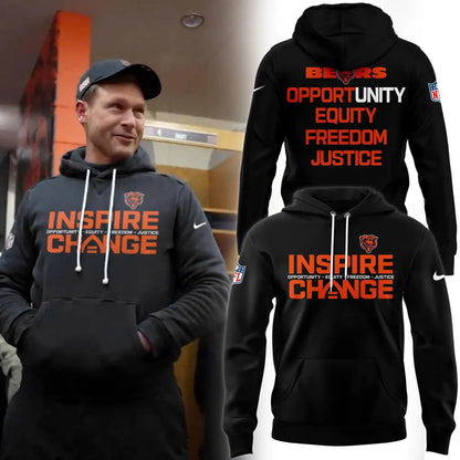 Chicago Bears 2025 Inspire Change Combo Hoodie