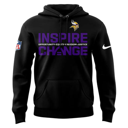 Minnesota Vikings 2025 Inspire Change Combo Hoodie