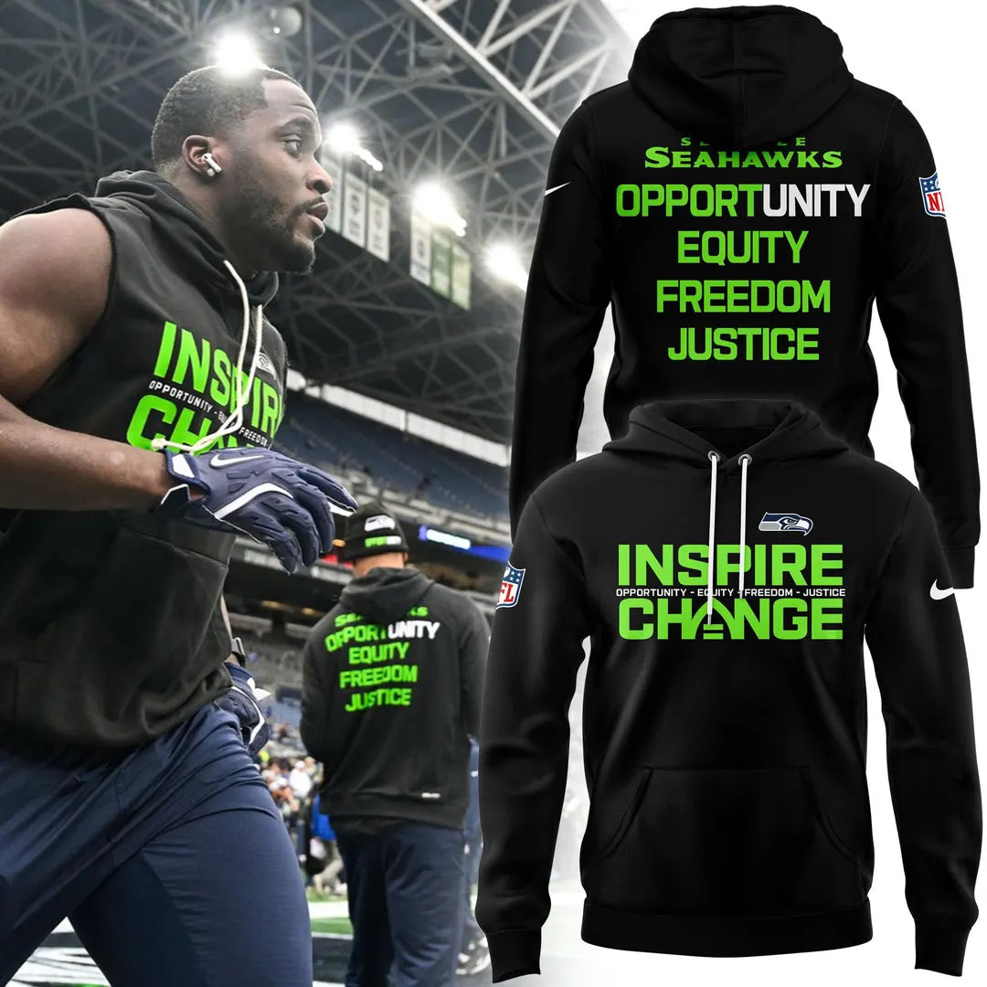 Seattle Seahawks 2025 Inspire Change Combo Hoodie