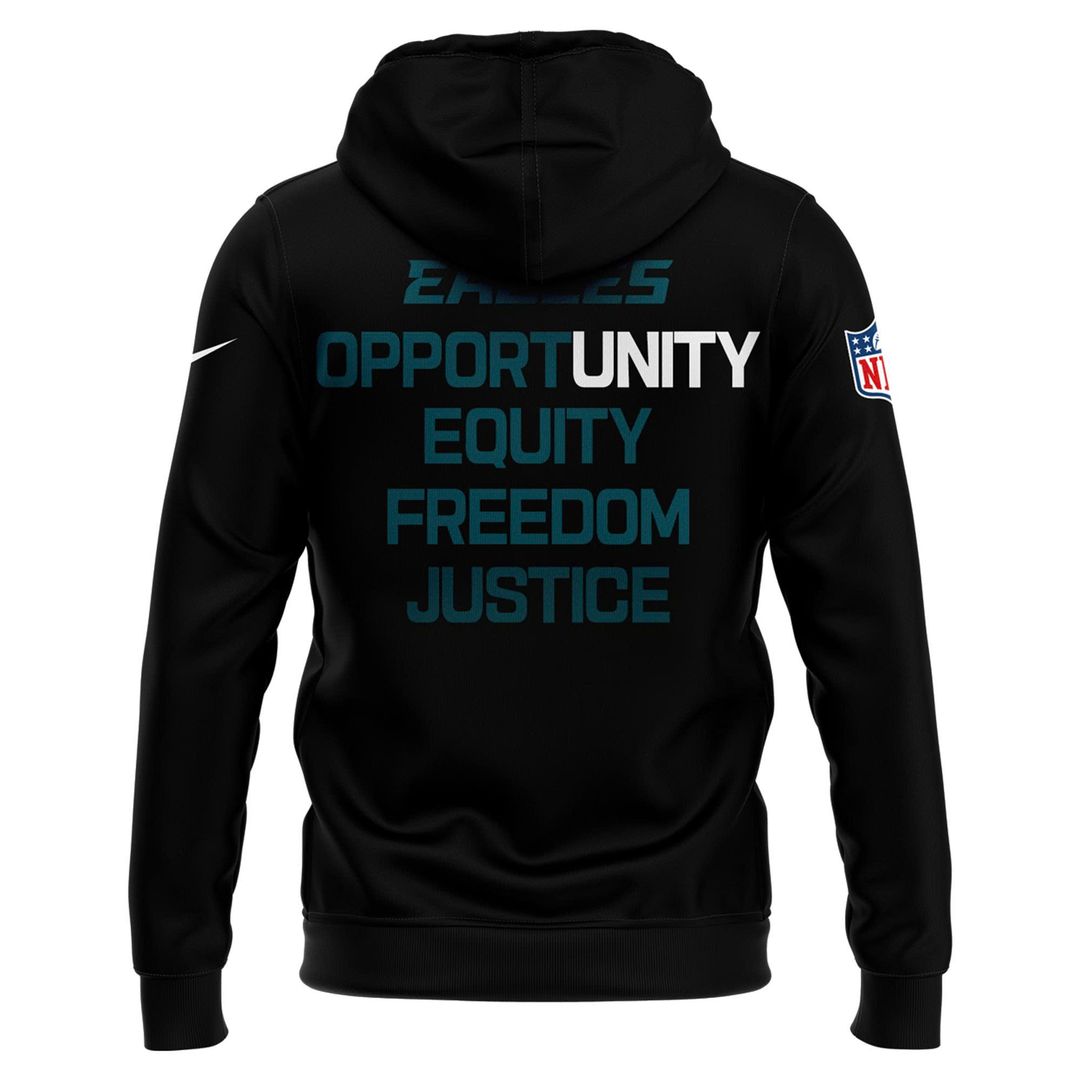 Philadelphia Eagles 2025 Inspire Change Combo Hoodie