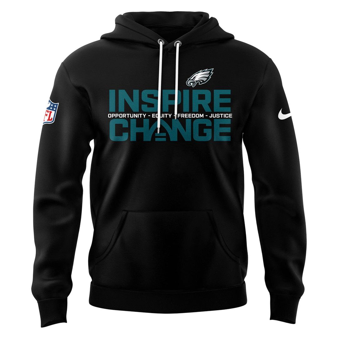Philadelphia Eagles 2025 Inspire Change Combo Hoodie
