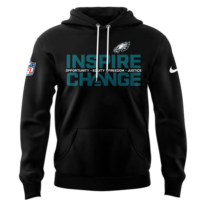 Philadelphia Eagles 2025 Inspire Change Combo Hoodie