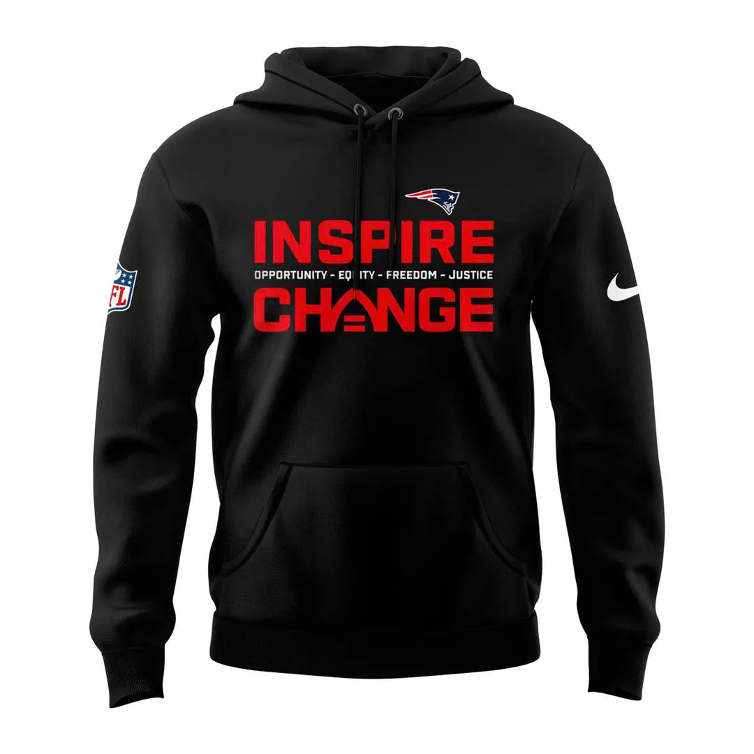 New England Patriots 2025 Inspire Change Combo Hoodie