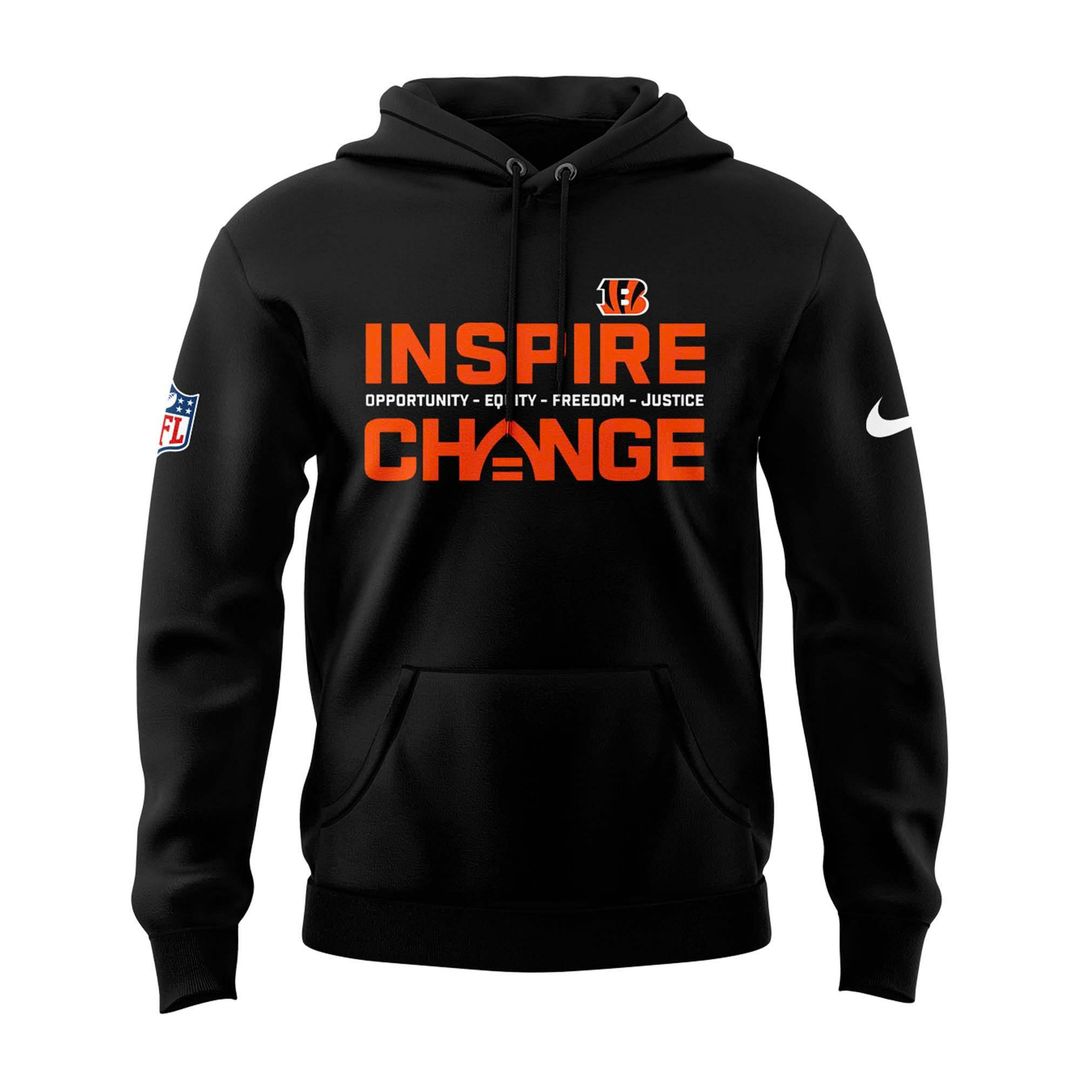 Cincinnati Bengals 2025 Inspire Change Combo Hoodie
