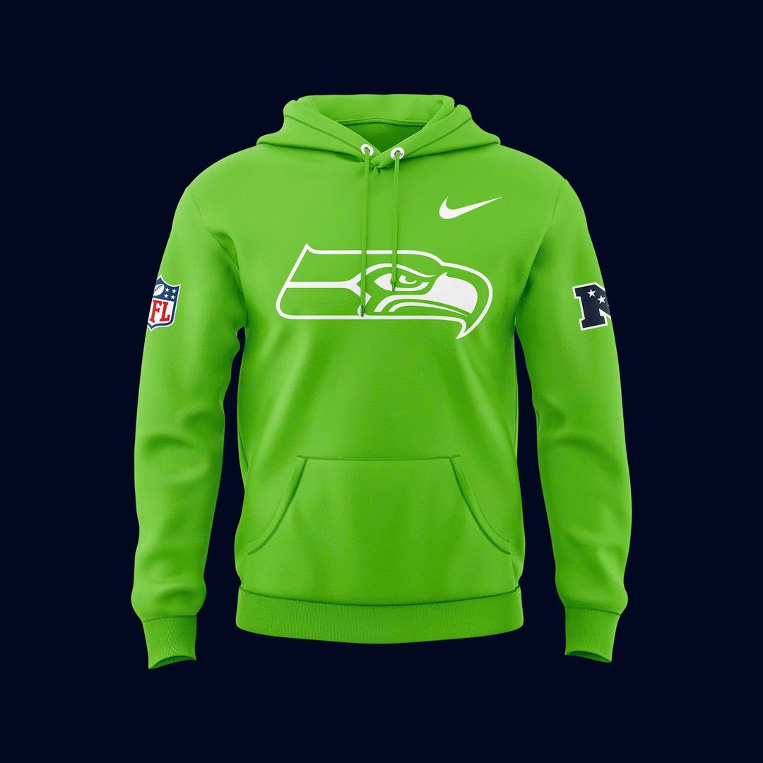 Seattle Seahawks Neon Green Special Hoodie