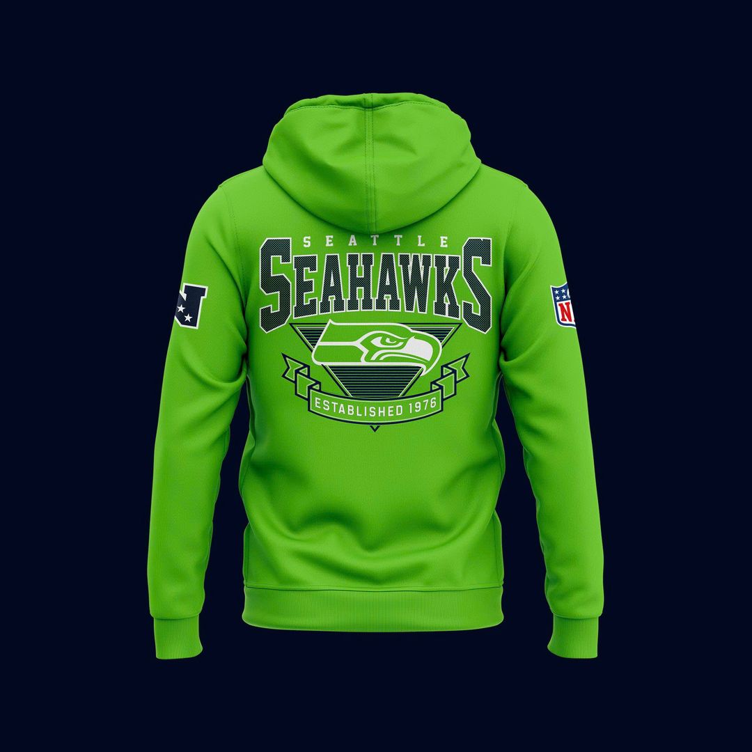 Seattle Seahawks Neon Green Special Hoodie