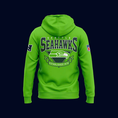 Seattle Seahawks Neon Green Special Hoodie