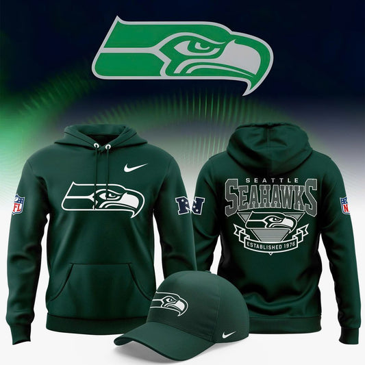 Seattle Seahawks Emerald Green Special Hoodie