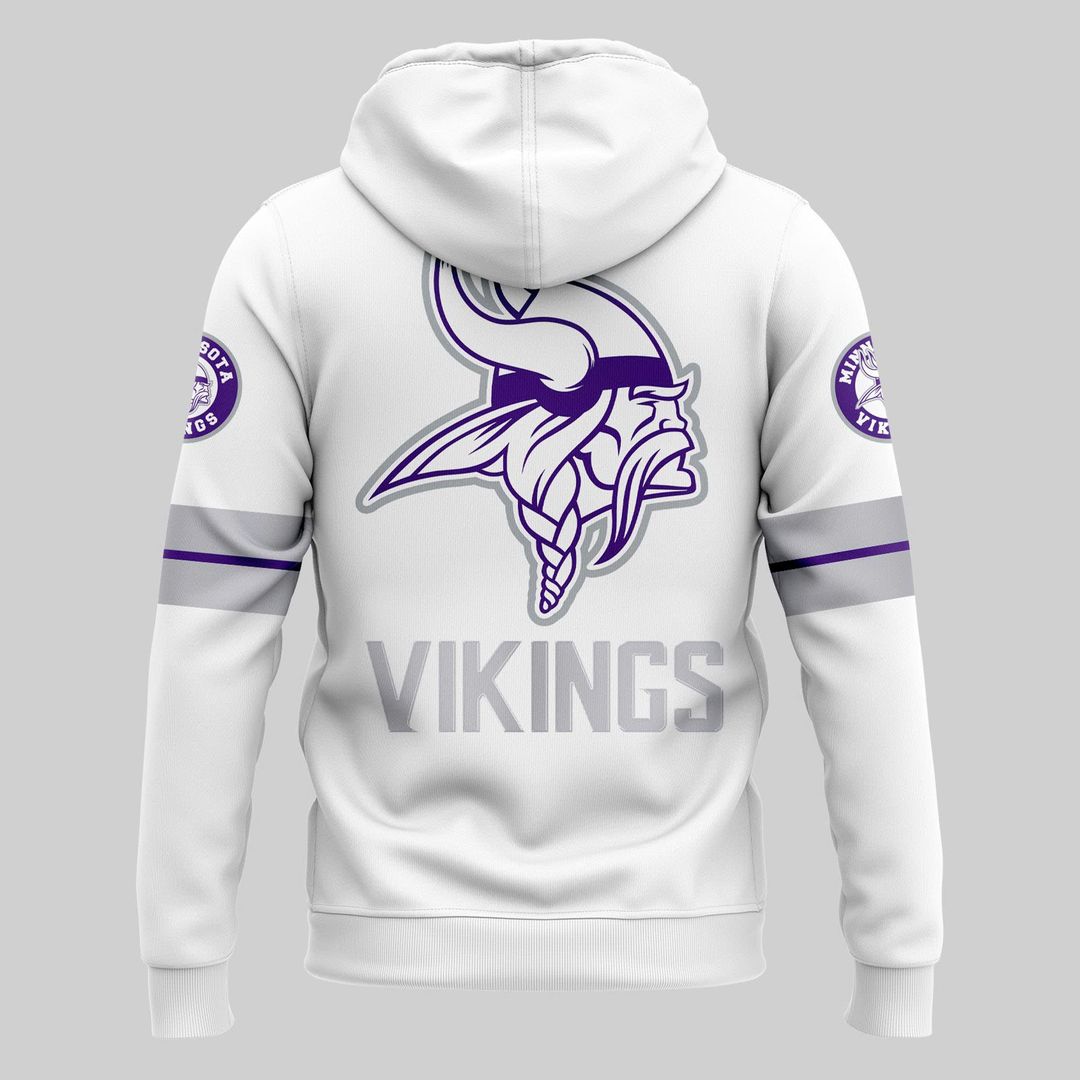 Minnesota Vikings 2025 Winter Whiteout Combo Hoodie
