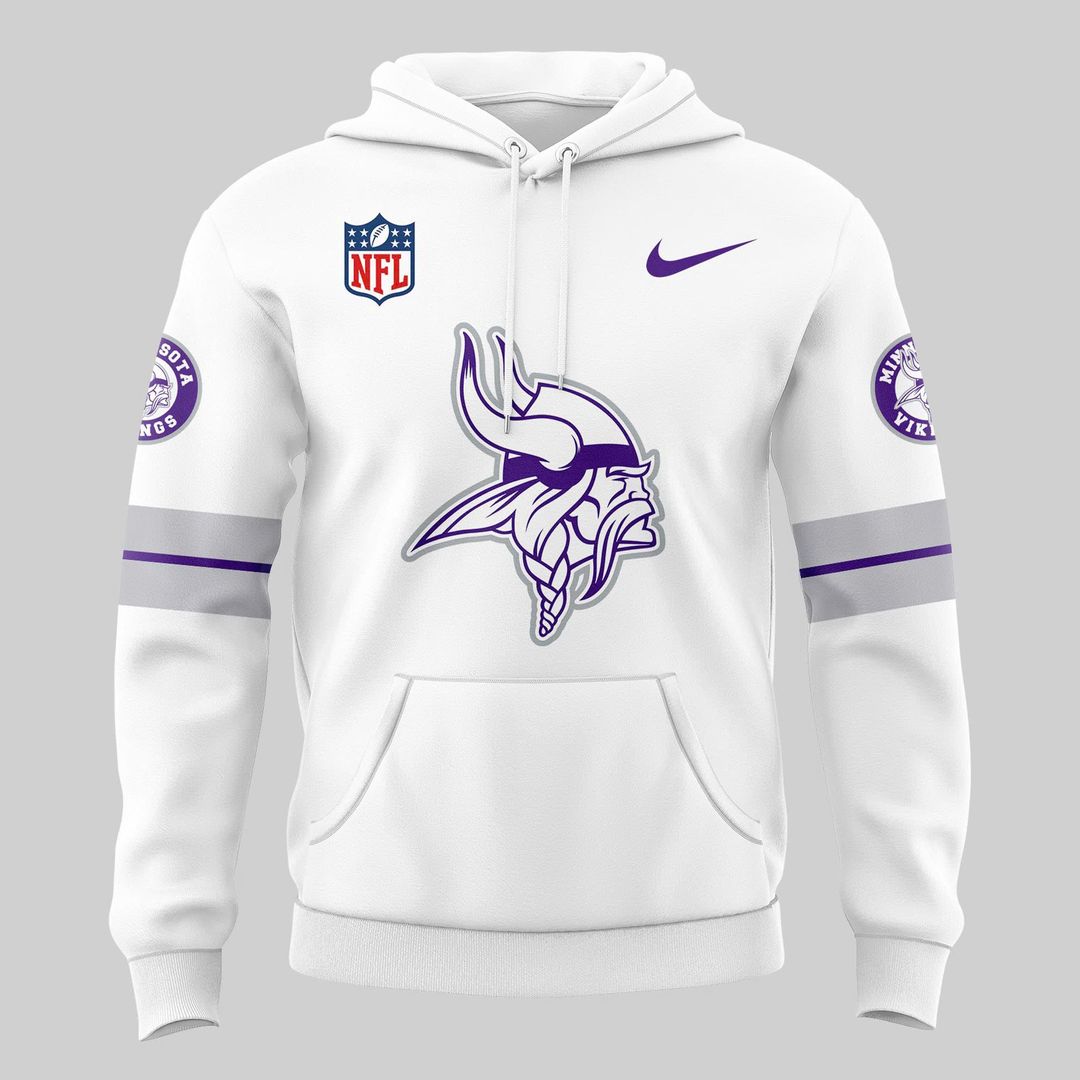 Minnesota Vikings 2025 Winter Whiteout Combo Hoodie