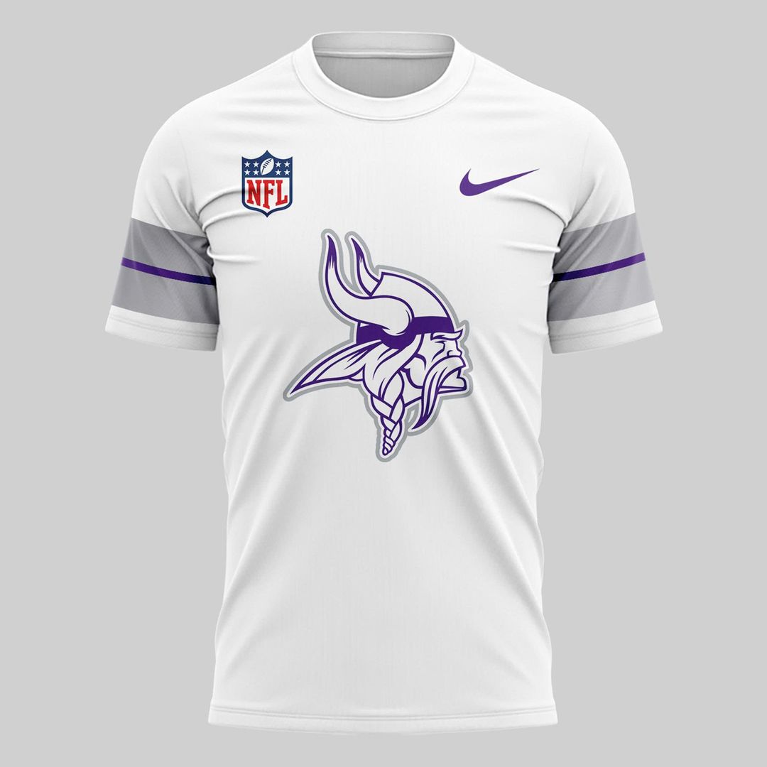 Minnesota Vikings 2025 Winter Whiteout Combo TShirt
