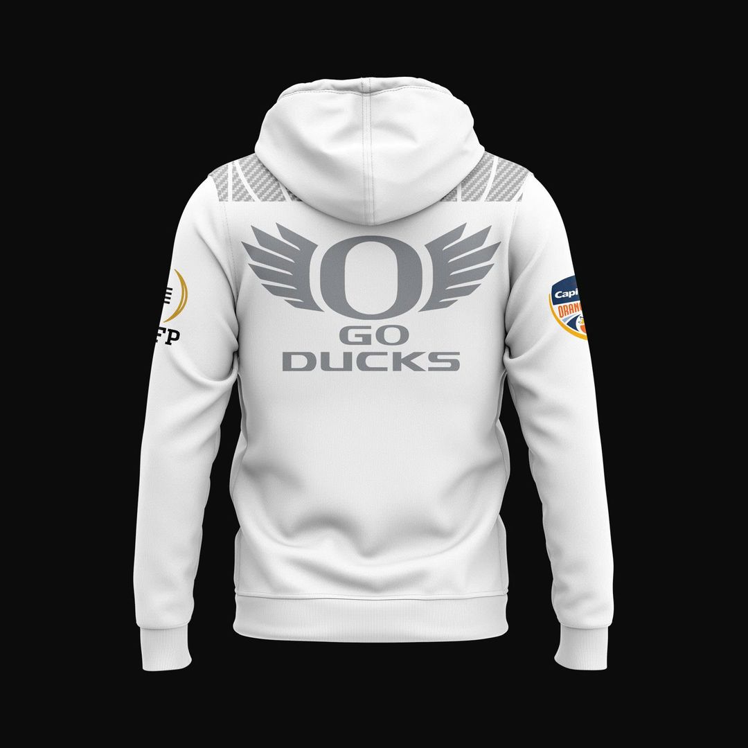 Oregon Football Quarterfinals Uniform Combo Hoodie 2025