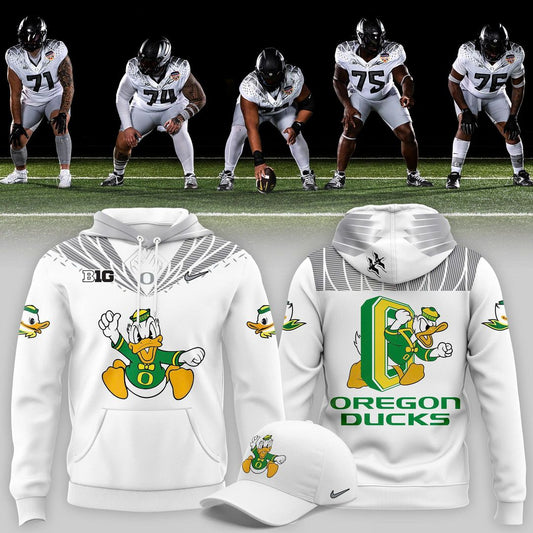 Oregon Football Quarterfinals Uniform Combo Hoodie 2025