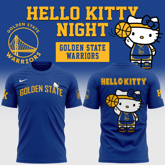 Special New Edtion Golden State Warriors x Hello Kitty 2026 Tshirt