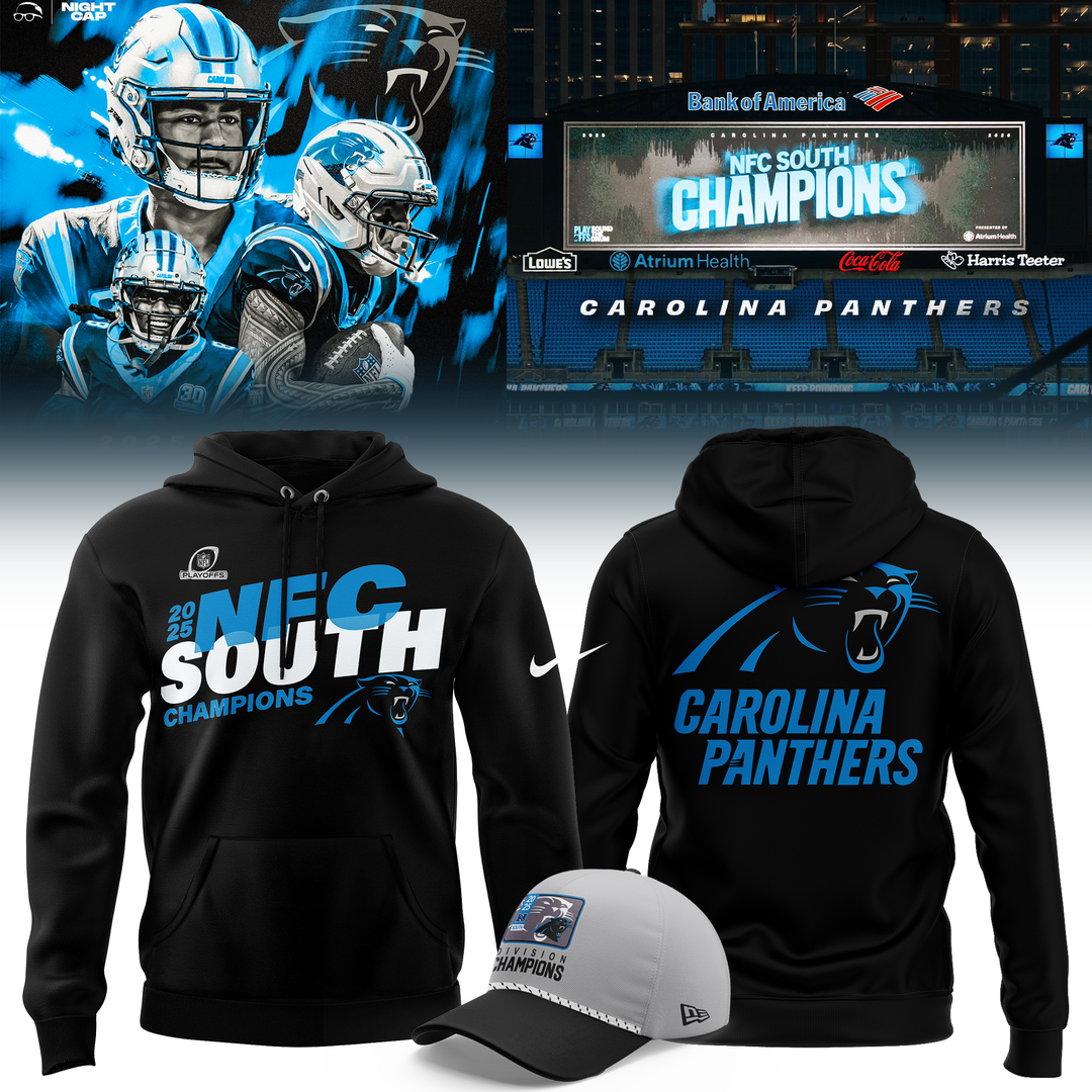 Carolina Panthers 2025 AFC EAST Division Champions Been There Won That Combo Hoodie