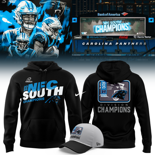 Carolina Panthers 2025 AFC EAST Division Champions Been There Won That Combo Hoodie