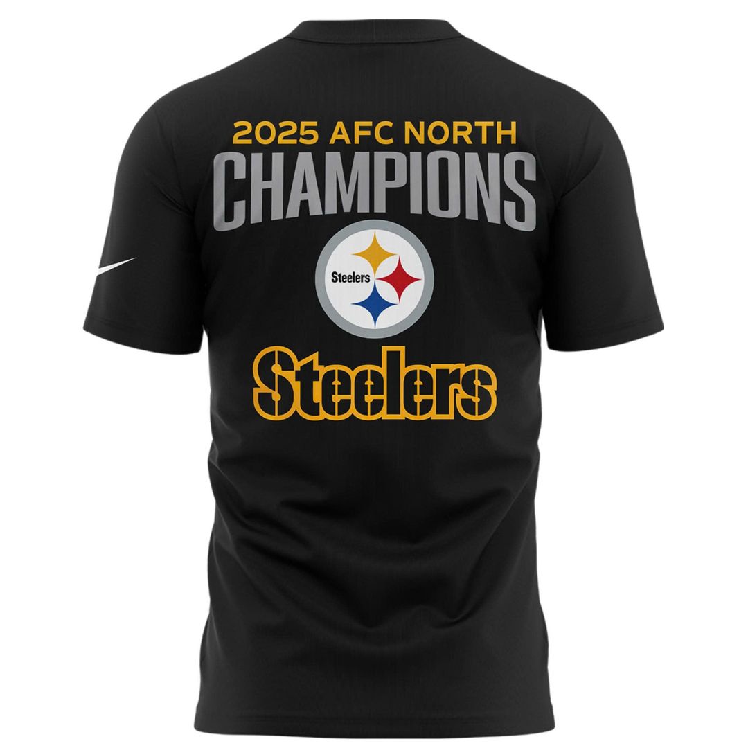 Pittsburgh Steelers 2025 AFC North Champions Been there, won that Combo T-Shirt