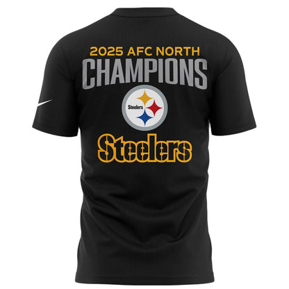 Pittsburgh Steelers 2025 AFC North Champions Been there, won that Combo T-Shirt
