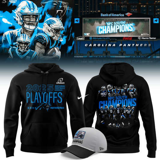 Carolina Panthers 2025 AFC EAST Division Champions Been There Won That Combo Hoodie