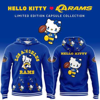 Los Angeles Rams x Hello Kitty Limited Edition Hoodie