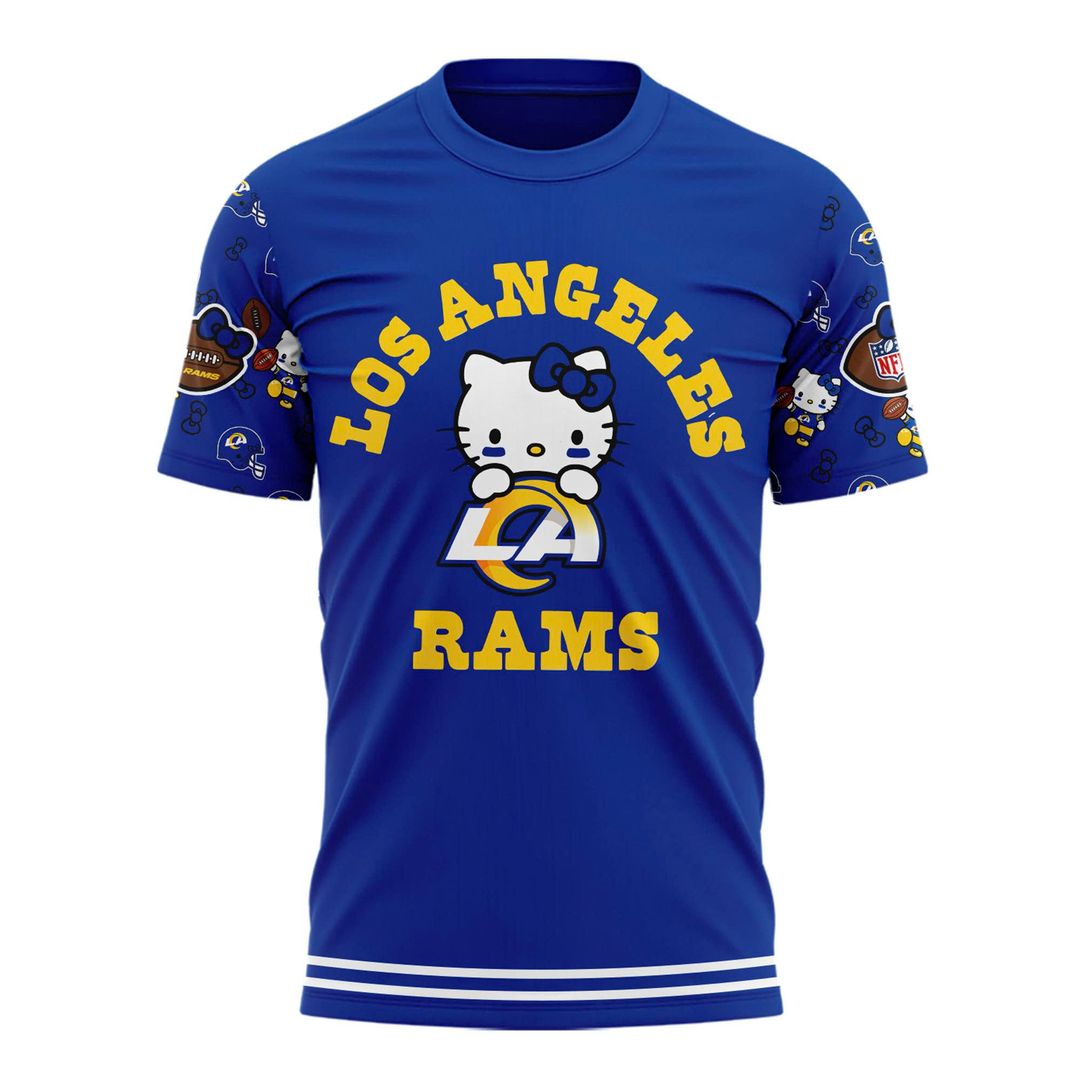 Los Angeles Rams x Helllo Kitty Night 2026 Combo T-Shirt
