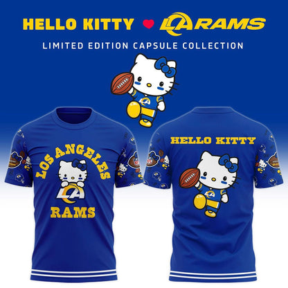 Los Angeles Rams x Helllo Kitty Night 2026 Combo T-Shirt