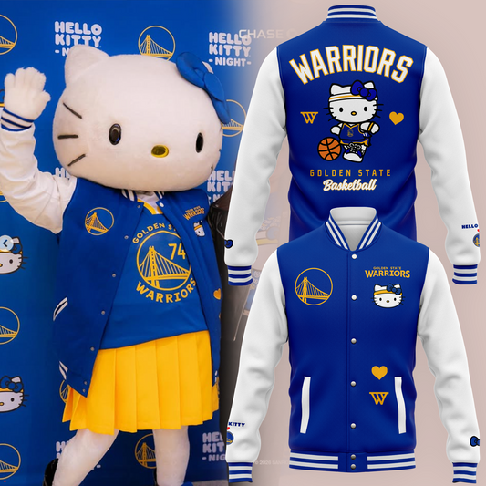 Limited Edition Hello Kitty x Golden State Warriors Jacket 2026