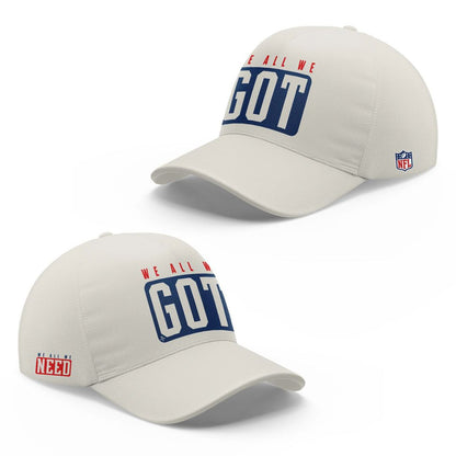 Coach Mike Vrabel New England Patriots "We All We Got, We All We Need" Combo TShirt