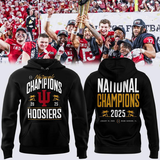 Indiana Hoosiers National Champions 2025/26 Hoodie