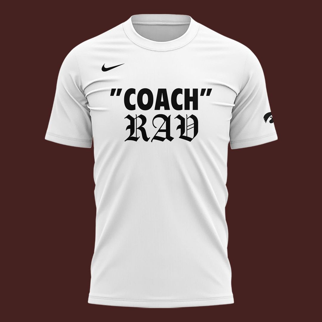 Honoring Coach Raveling Iowa Hawkeyes men's basketball Limited edition T-Shirt