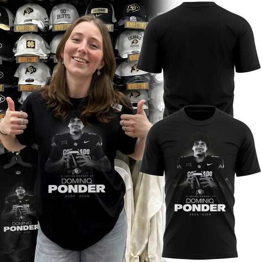 In Loving Memory of Dominiq Ponder 2002–2026 Tribute T-Shirt