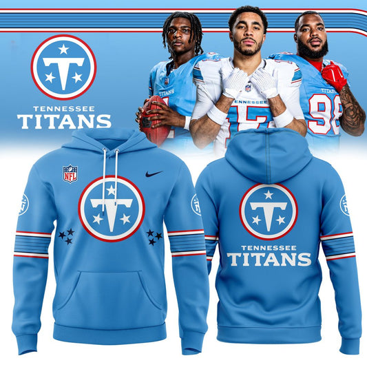 Tennessee Titans Cameron Ward Light Vapor F.U.S.E. Sewn Down Limited Hoodie