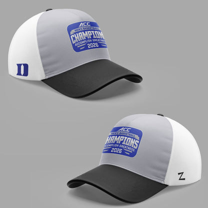 Duke Blue Devils Unisex 2026 ACC Men's Basketball Tournament Champions Locker Room Special  T-Shirt