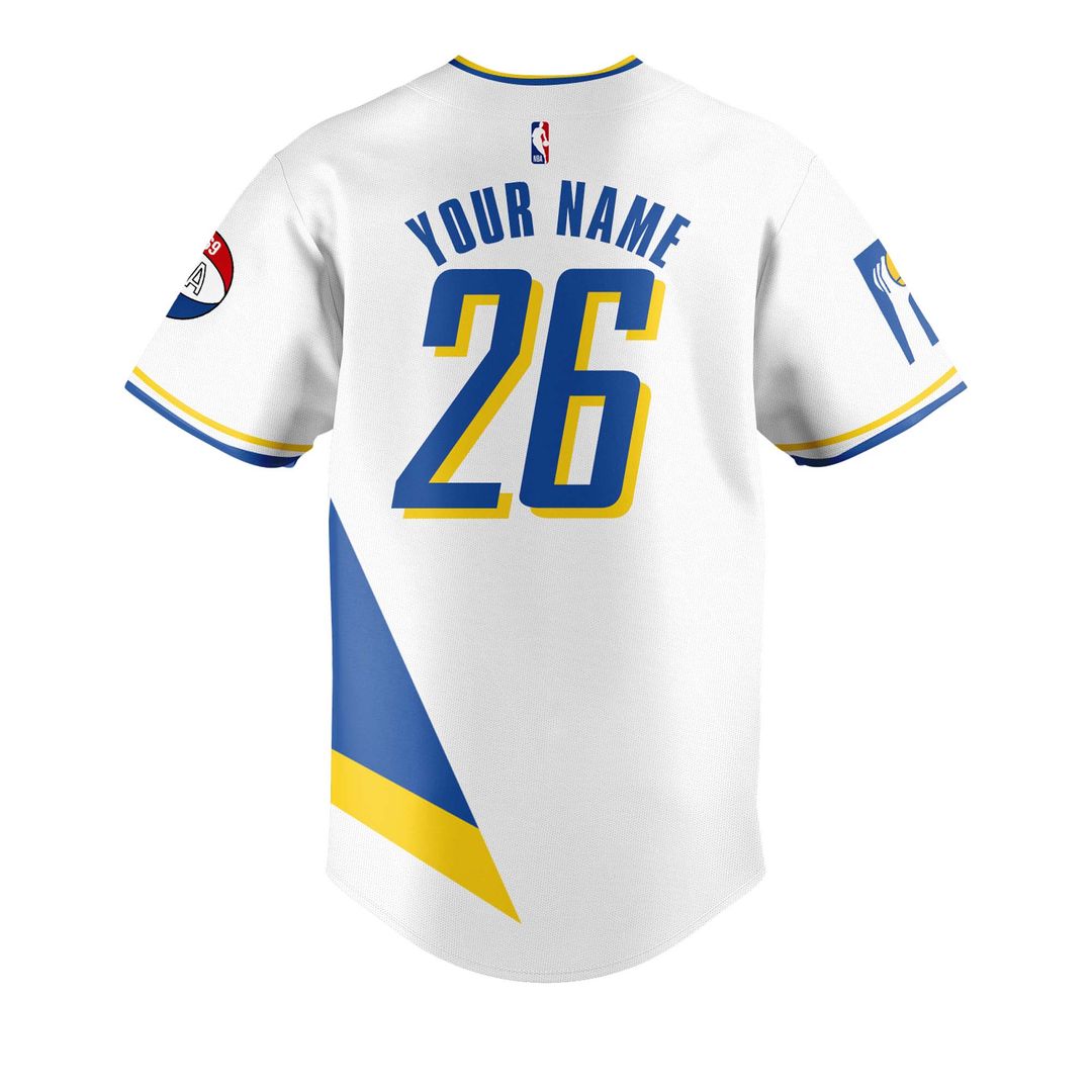 Indiana Pacers 2025/26 City Edition Swingman Baseball Jersey - Custom - Unisex