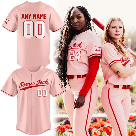 Texas Tech Softball limited edition 2026 Jersey - Custom Name and Number