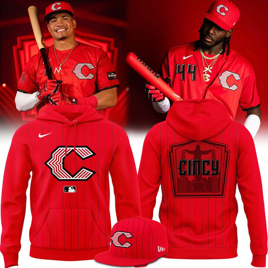 Cincinnati Reds 2026 City Connect Stadium Baseball Hoodie