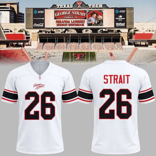 Special 2026 George Strait x Texas Tech Football Jersey