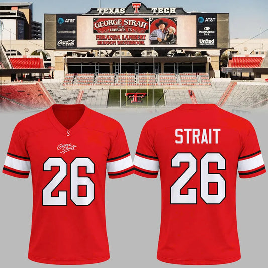 Special 2026 George Strait x Texas Tech Football Jersey