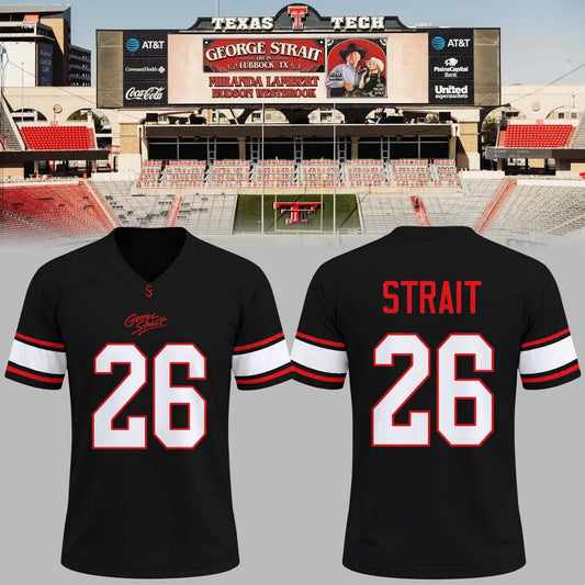 Special 2026 George Strait x Texas Tech Football Jersey