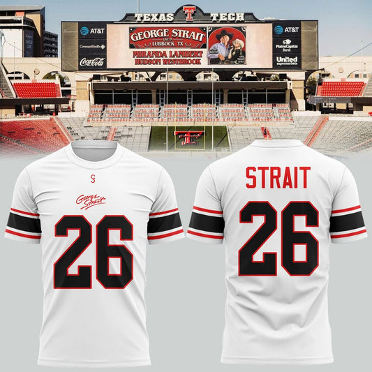 Special 2026 George Strait x Texas Tech Football T-Shirt