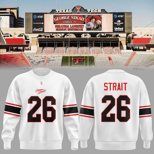 Special 2026 George Strait x Texas Tech Football Sweatshirt