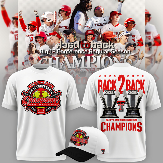 Texas Tech Softball 2026 WCWS Tshirt