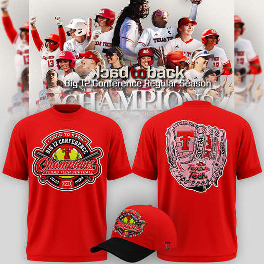 Texas Tech Softball 2026 WCWS Tshirt
