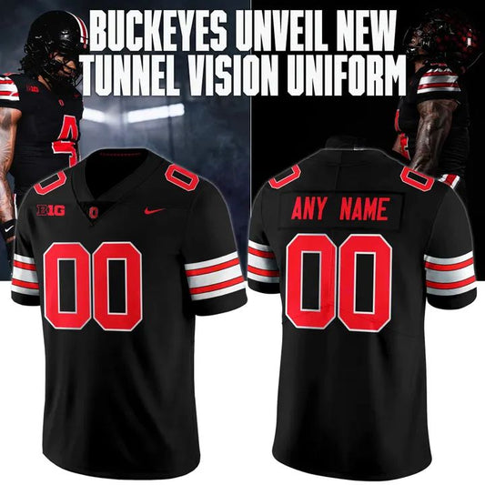Ohio State Buckeyes Football Blackout Premium  Jersey